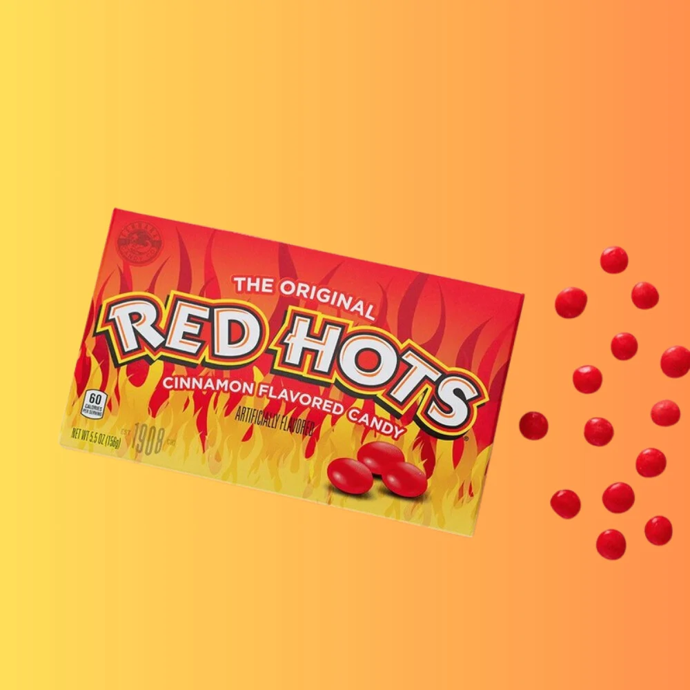 Ferrara Red Hots Cinnamon Candies I Fahéjas Cukorkák 156g