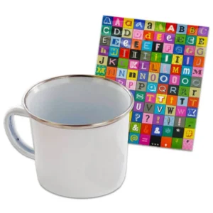 Magnetic Mug with Letters | Mágneses bögre betűkkel