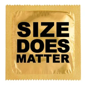 Condom - Size Does Matter I Egyedi Óvszerek