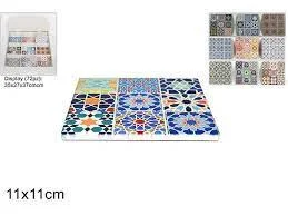 Square mosaic coasters | Négyzet alakú mozaik alátétek