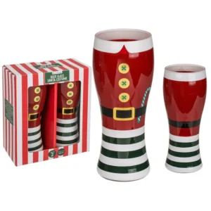 Santa Beer Glass | Mikulás söröspohár