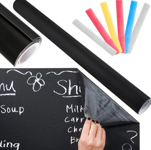 Chalkboard with Chalk | ÖNTAPADÓS KRÉTATÁBLA + KRÉTA