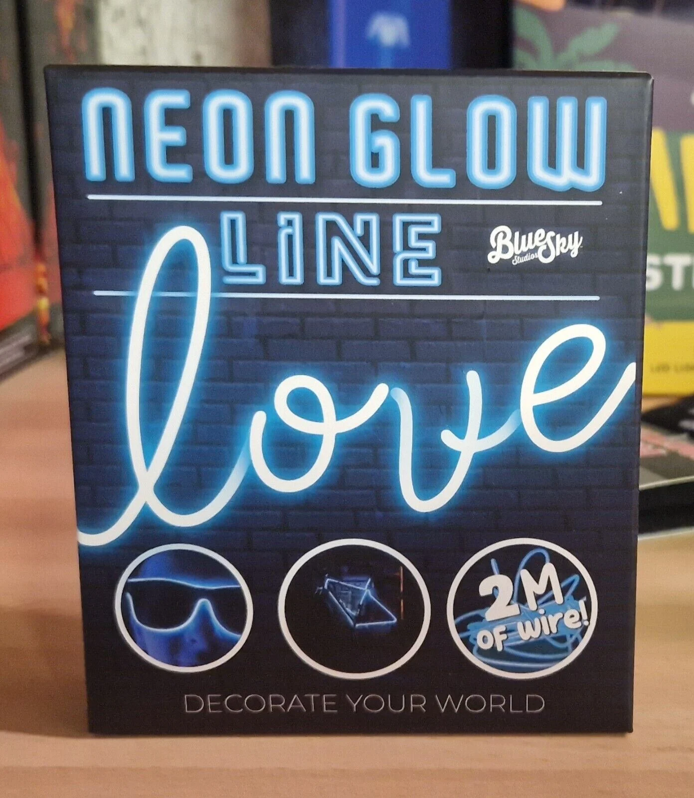Neon glow line