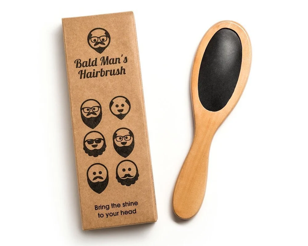 Bald man's hairbrush | Kopasz férfi hajkefe