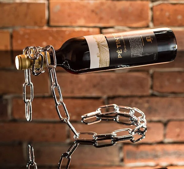 Wine Holder with Chain | Bortartó lánccal