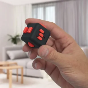 Twiddle Cube V2 Black and Red