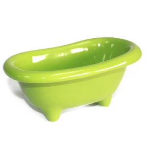 Green Ceramic Mini Bath | Zöld Kerámia Mini Fürdő