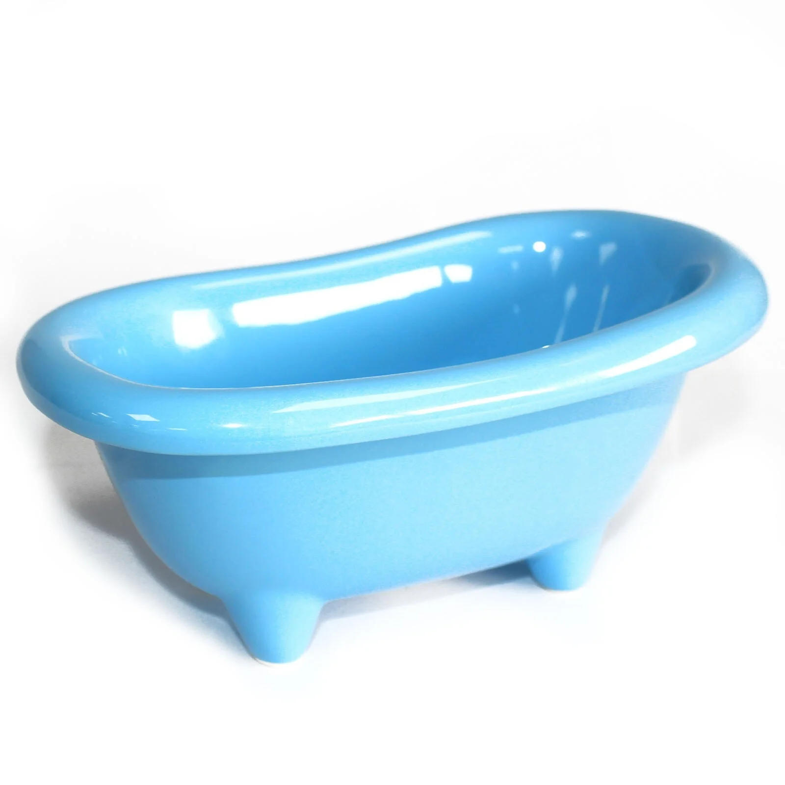 Baby blue Ceramic Mini Bath | Babakék Kerámia Mini Fürdő
