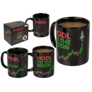 Hodl To The Moon Mug | Krypto kerámia bögre