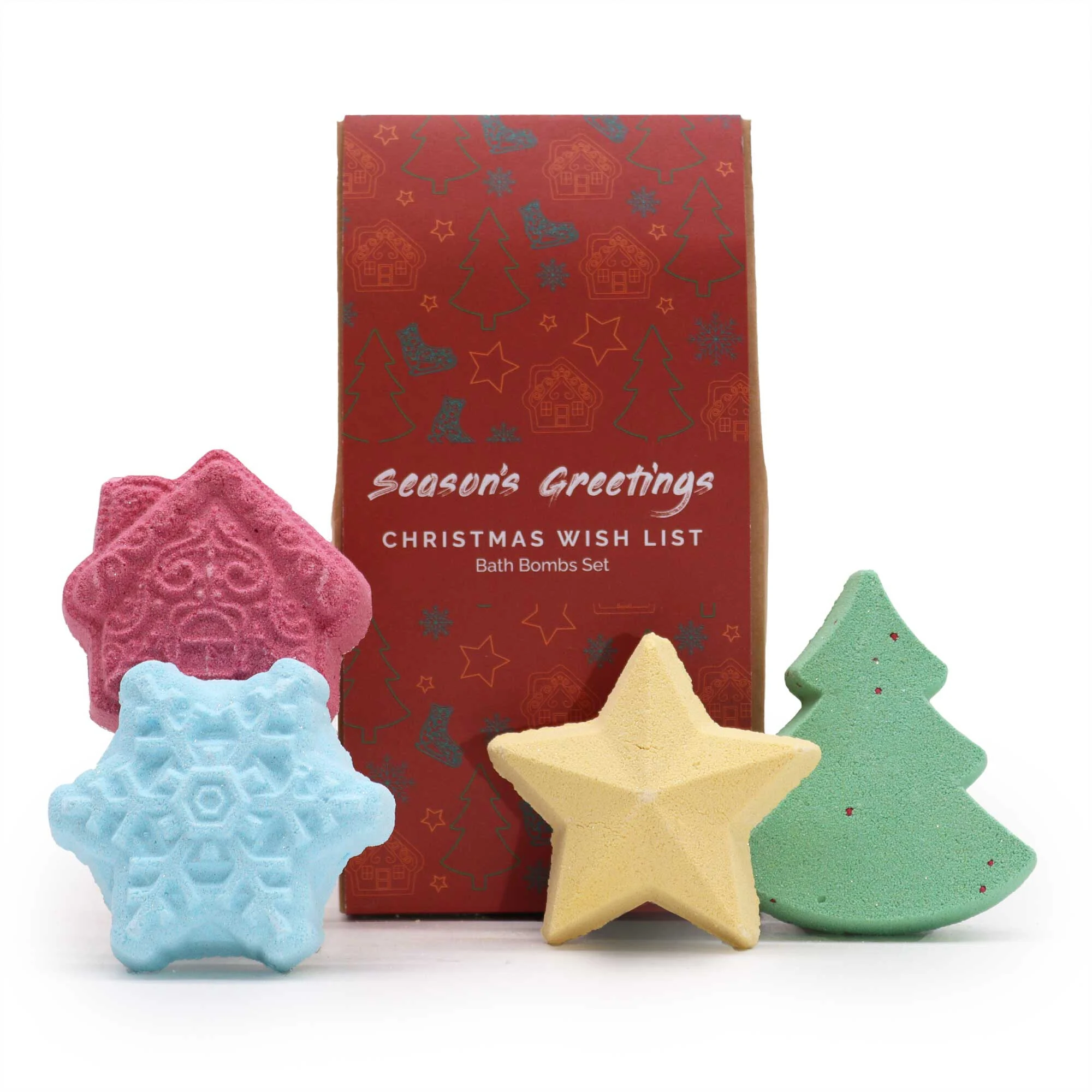 Christmas Wish List & Bath Bomb Gift Set