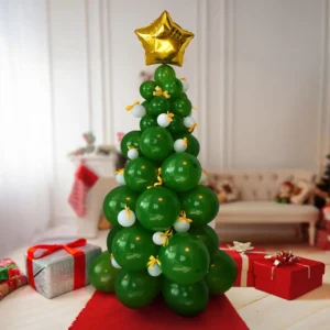 DIY Balloon Christmas Tree I kreatív léggömb karácsonyfa