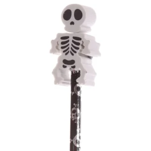 Skeleton Pencil and Eraser Topper I Csontváz Ceruza és Radírtető