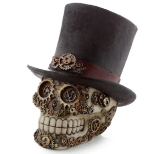 Steampunk Skull cylinder