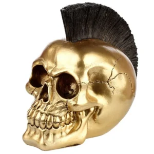 Steampunk Skull With Punk Mohawk