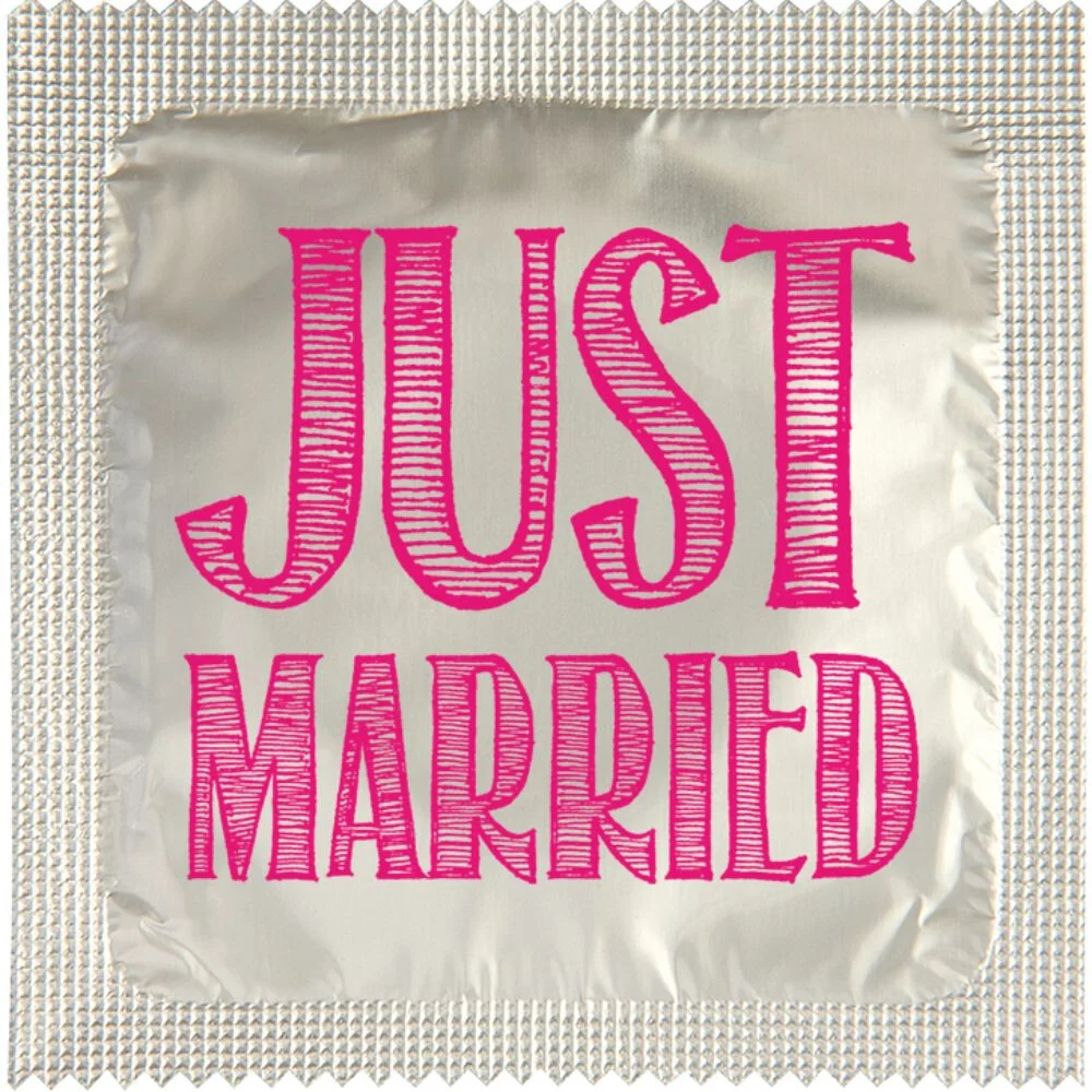 Condom - Just Married I Egyedi Óvszerek