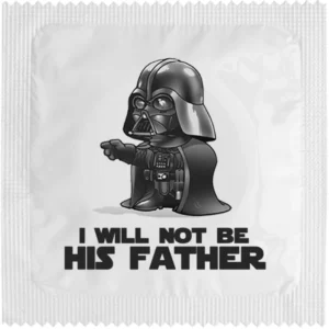 Condom - I Will Not Be His Father I Egyedi Óvszerek