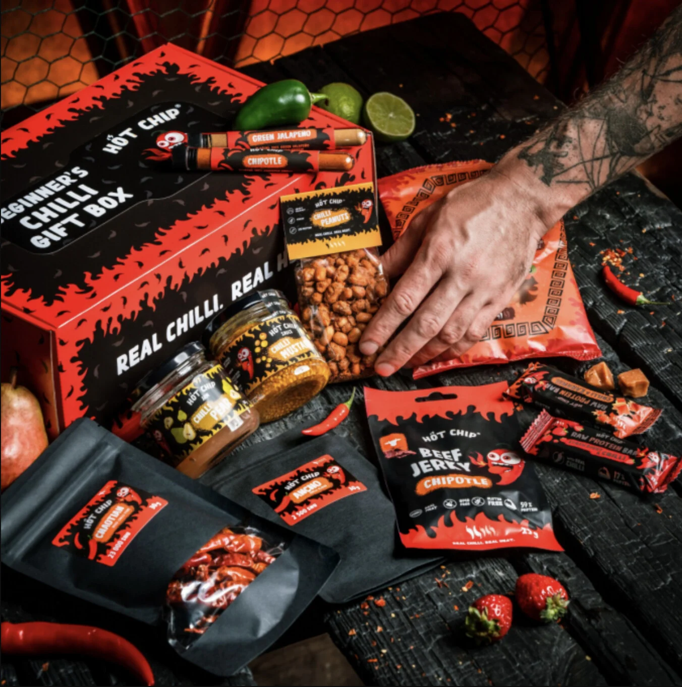 Hot Chip Beginner's Spicy Gift Box