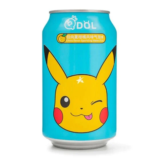 Pokemon Pikachu Lemon Sparkling Water