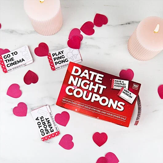 Date Coupons - 100 Date Ideas I Randi Kuponok (angolnyelvű)