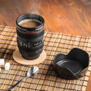 Lens Glass With Lid I Objektív Pohár Fedővel