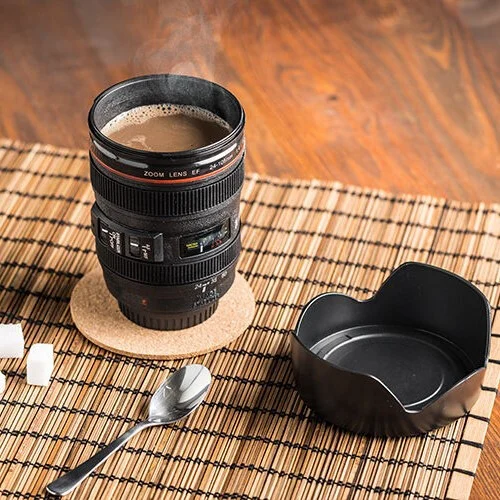 Lens Glass With Lid I Objektív Pohár Fedővel