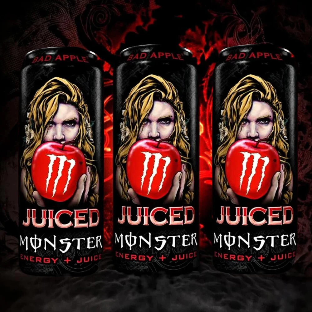 Monster Bad Apple alma ízű energiaital 500ml | 3 darab Pack