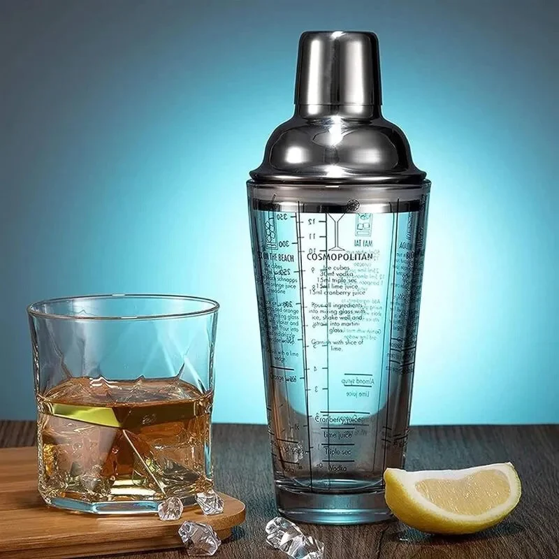 Glass Cocktail Shaker | Üveg Koktél Shaker 400 ml - Image 2