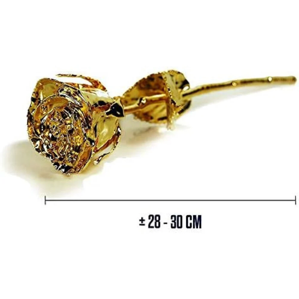 24k Aranyba Mártott Rózsa - Anyák napja - Image 3