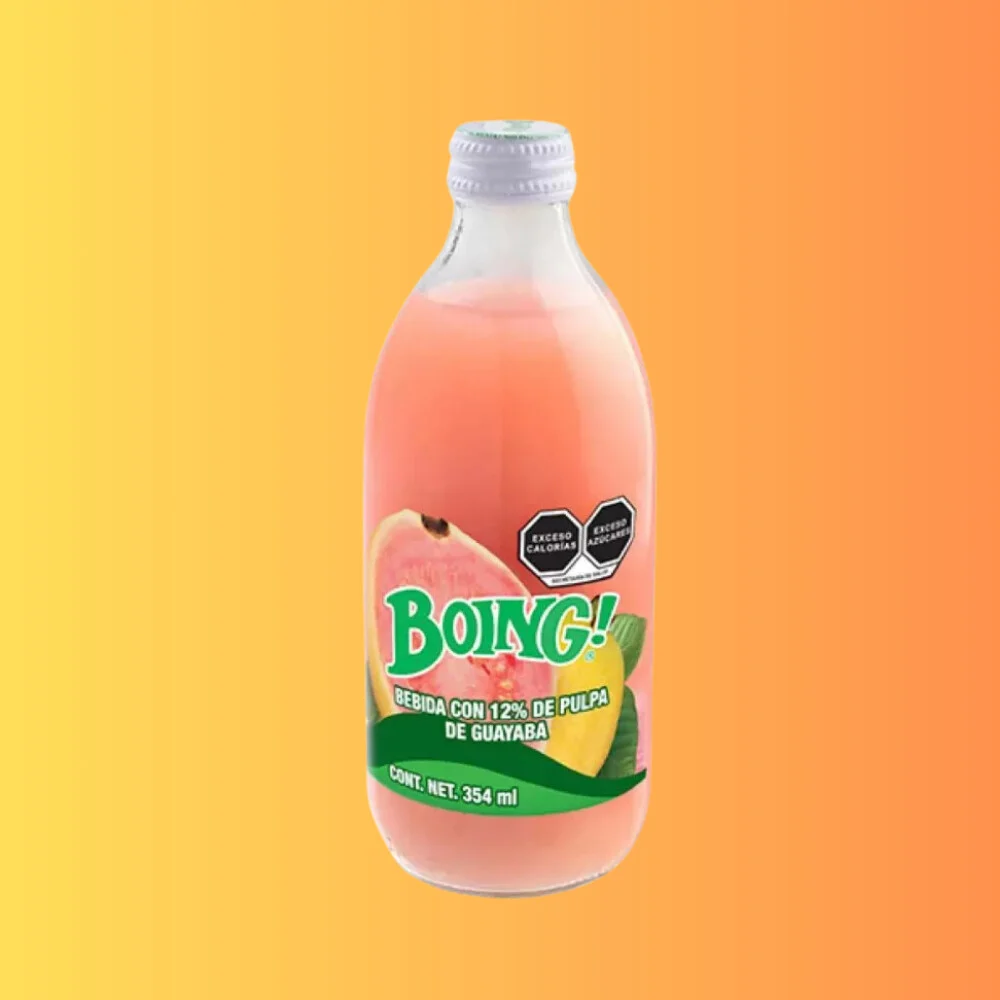 Boing Guavabogyó Glass 354ml - Mexikó íze