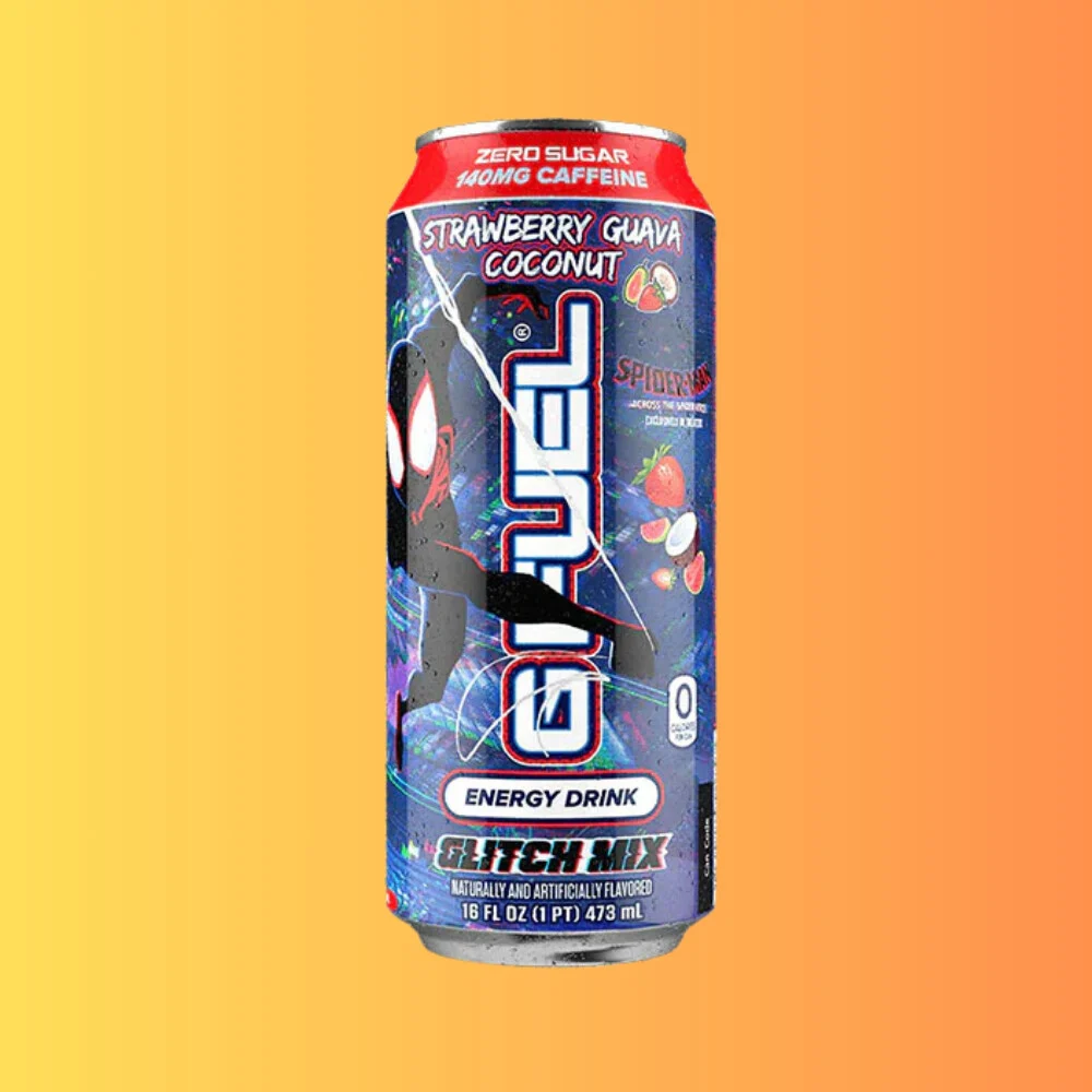 G FUEL Spider-Verse Glitch Mix Black Energy Drink