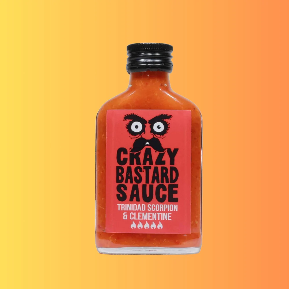 Crazy Bastard Sauce - Trinidad Scorpion & Clementine - 100ml