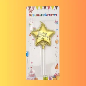 Birthday Candle I Happy Birthday Star