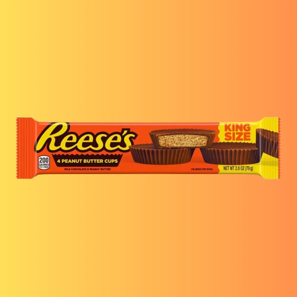 Reese's Milk Chocolate Peanut Butter Cups King Size I Tejcsokoládés Mogyoróvajas Csészék King Size 79g