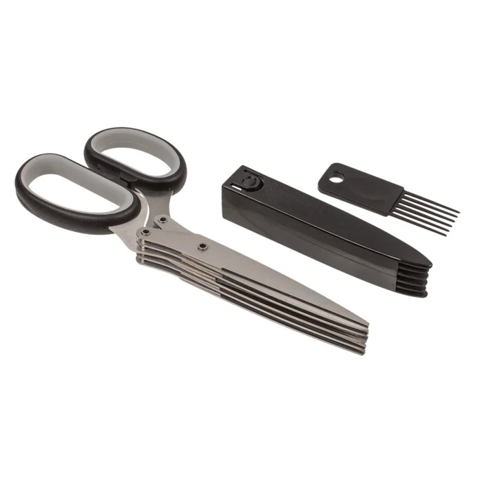 Rozsdamentes acél gyógynövény olló | Stainless steel herb scissors