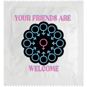 Condom - Your Friends Are Welcome I Egyedi Óvszerek