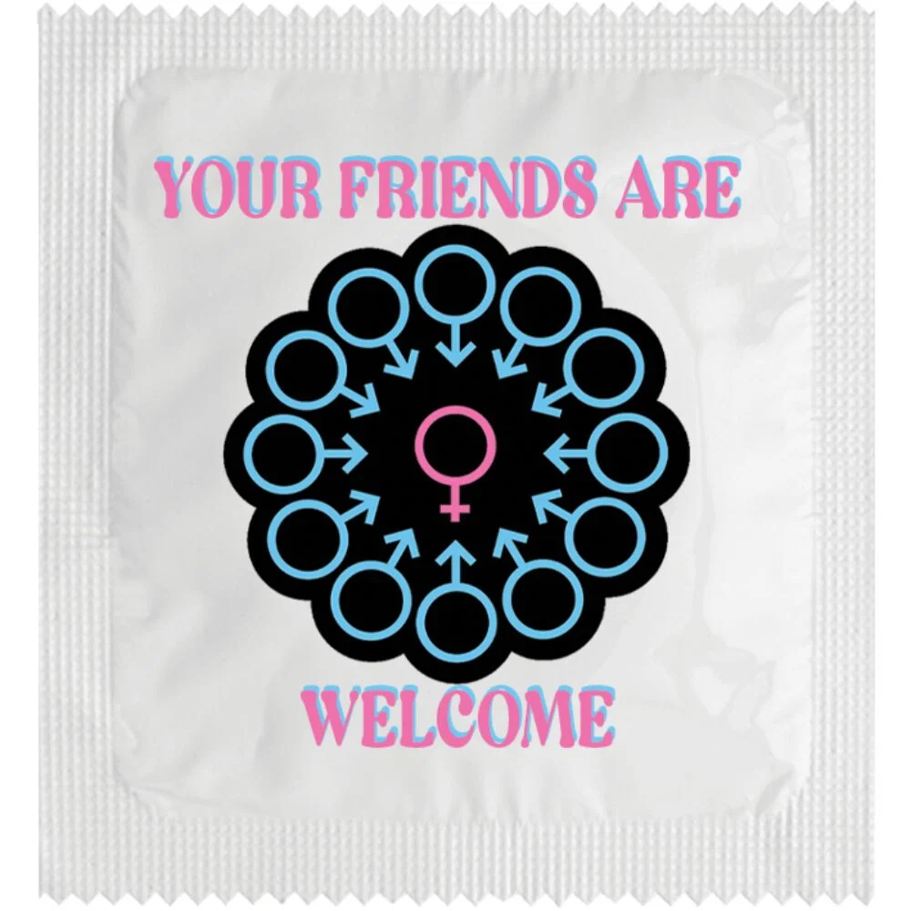Condom - Your Friends Are Welcome I Egyedi Óvszerek