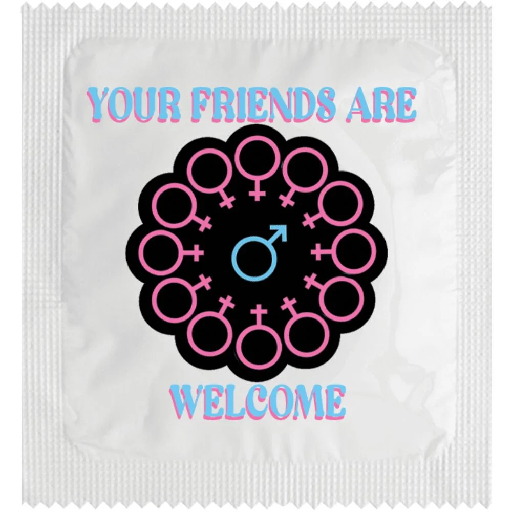 Condom - Your Friends Are Welcome I Egyedi Óvszerek