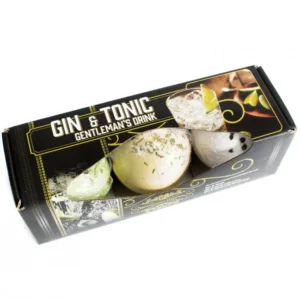 3 darabos Fürdőbomba Együttes Gin & Tonic - Cocktail Bath Bombs