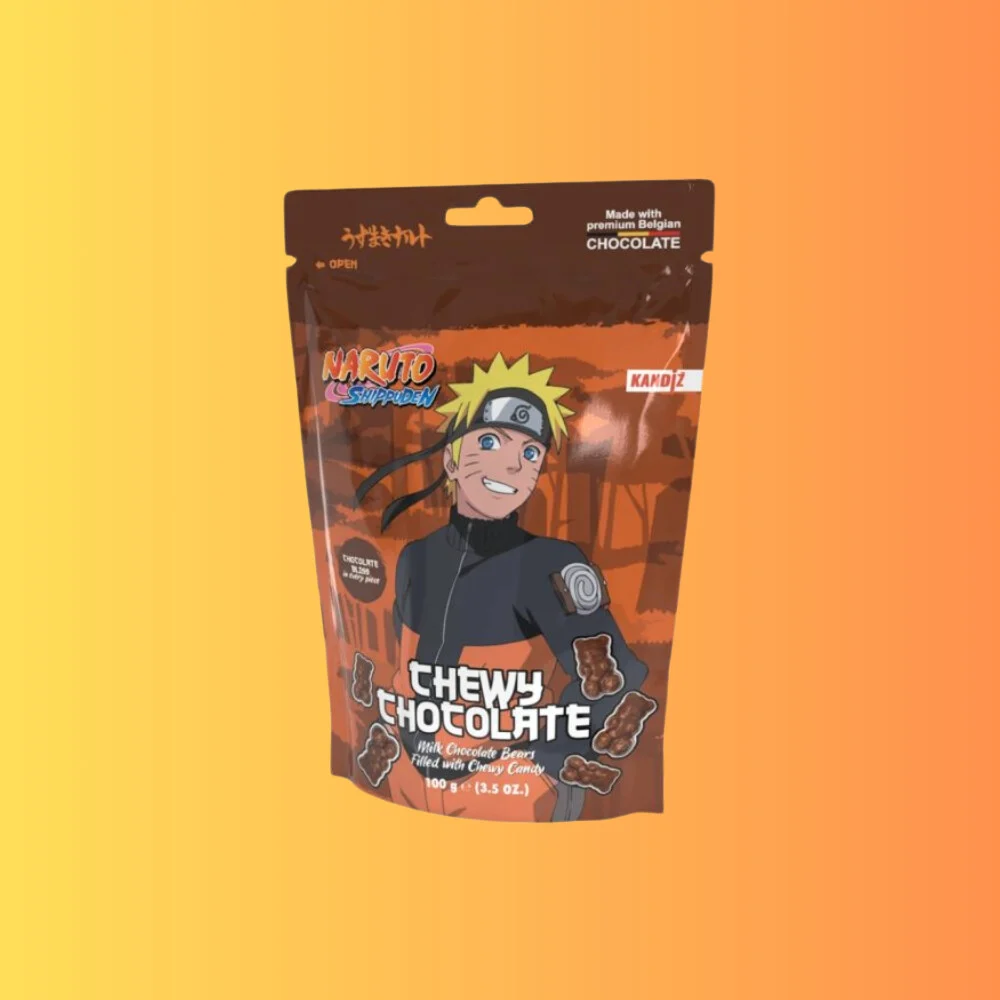 Fun Bites Chocolate Covered Gummy Candy 100g