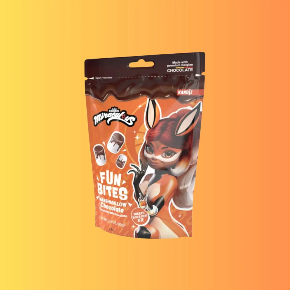 Fun Bites Chocolate Covered Mini Marshmallows 80g