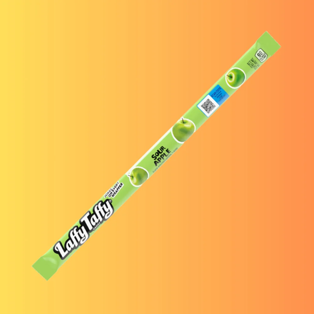 Laffy Taffy Sour Apple I Zöldalmás Cukorka 23g