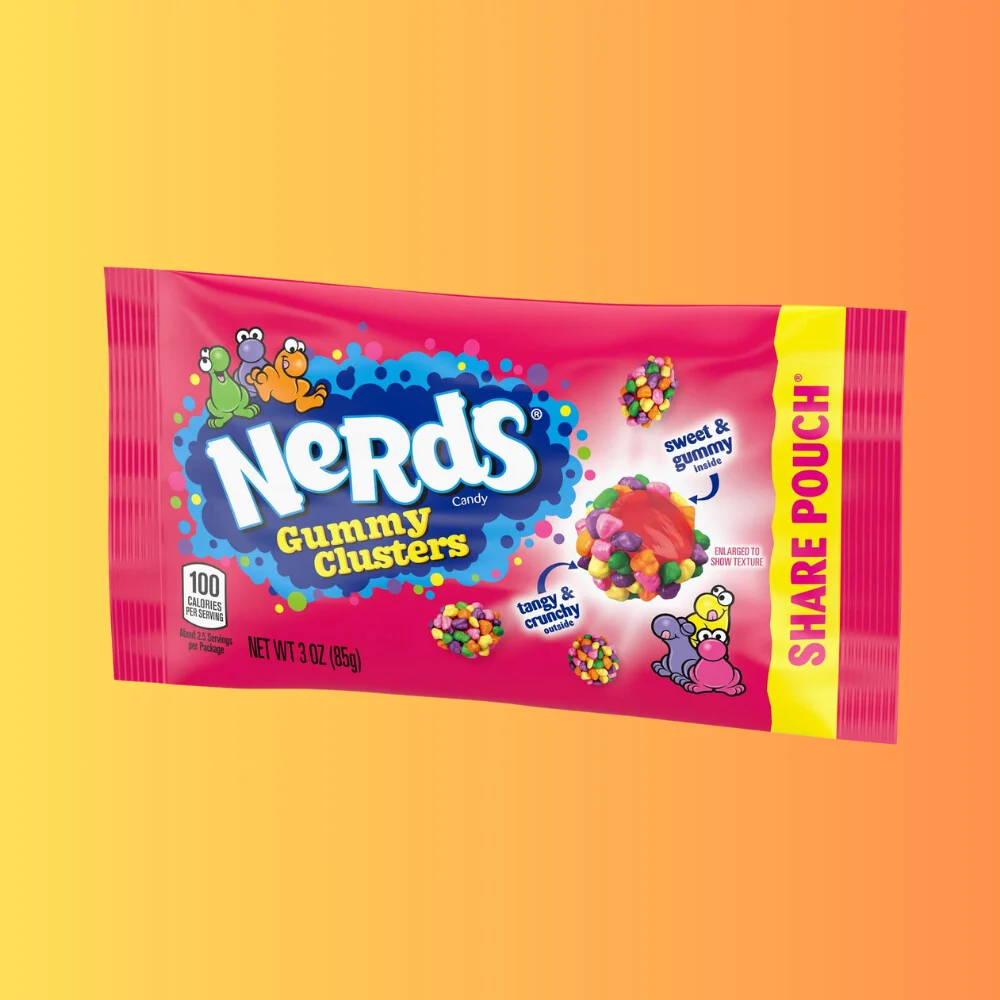 Nerds Gummy Clusters Share Pouch 85g I Vegyes Ízű Gumicukor
