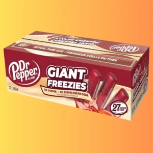 Dr Pepper Cream Soda Giant Freezer Pops 150ml I Óriás Jégnyalóka Dr Pepper Cream Soda Üdítő Ízben 1db