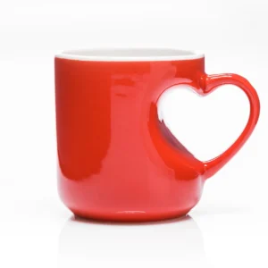 Heart-shaped Mug | Szerelmes szív bögre