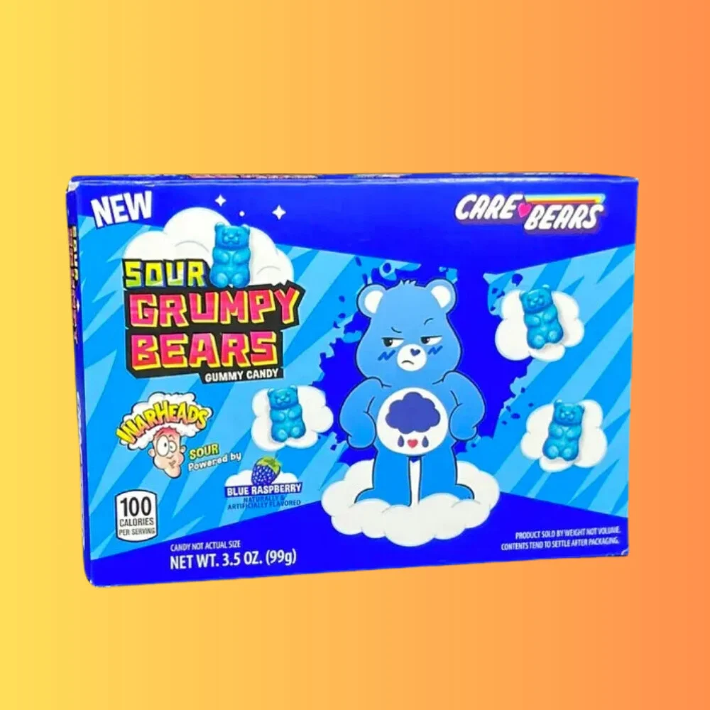 Warheads Care Bears Sour Grumpy Bears | Savanyú gumimacik 99g