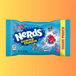 Nerds Gummy Clusters Very Berry Share Pouch 85g I Nagyon Bogyós Ízű Gumicukor