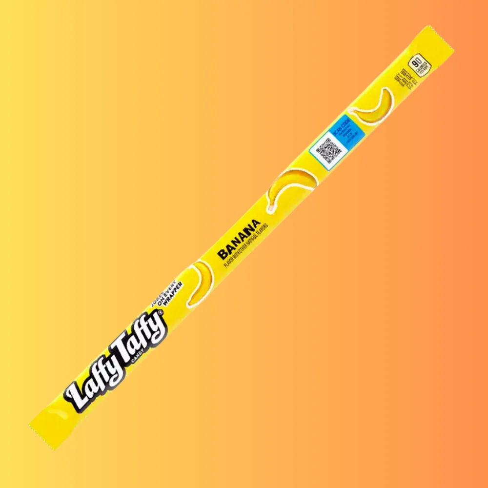 Laffy Taffy Banana Candy Banános Cukorka 23g