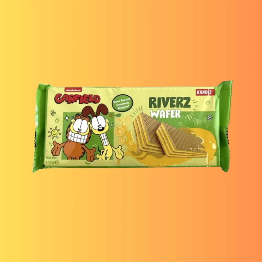Lemon Garfield Wafer 100g I Citromos Nápolyi