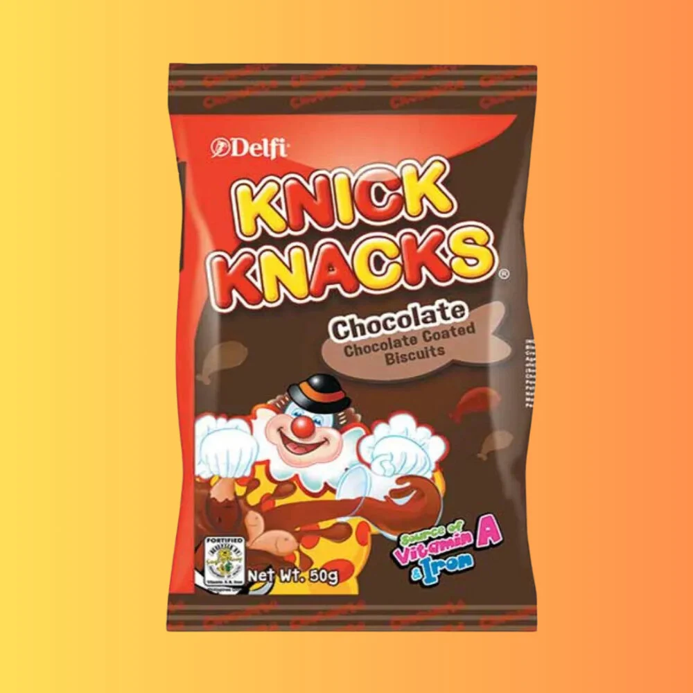 Knick Knacks Chocolate Coated Biscuits | Csokoládéval Bevont Kekszek 50g