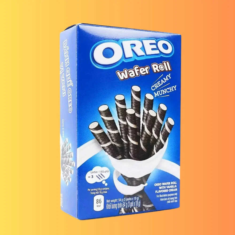 Oreo Wafer Roll Vanilla